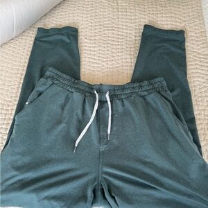 Vuori Ponto Performance Green Sweatpants XXL